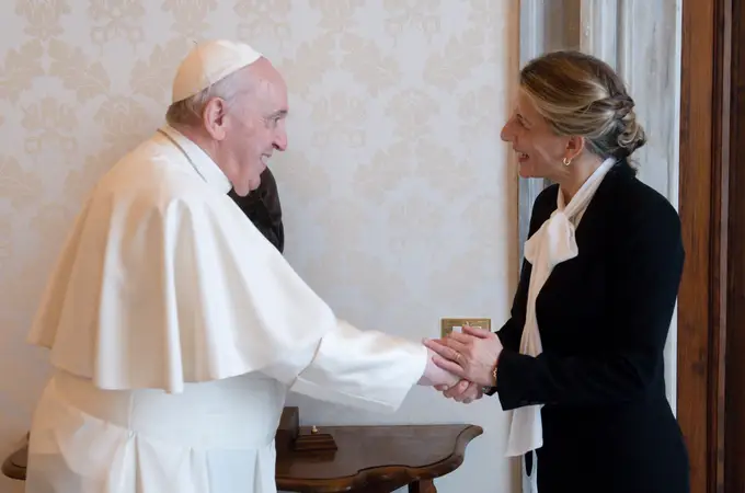 La crónica de Amilibia: ¿Se confesó Yolanda Díaz con el Papa?