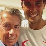 Manolo Santana y Rafa Nadal, dos mitos del deporte español