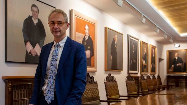 El rector de la Universidad de Salamanca, Ricardo Rivero