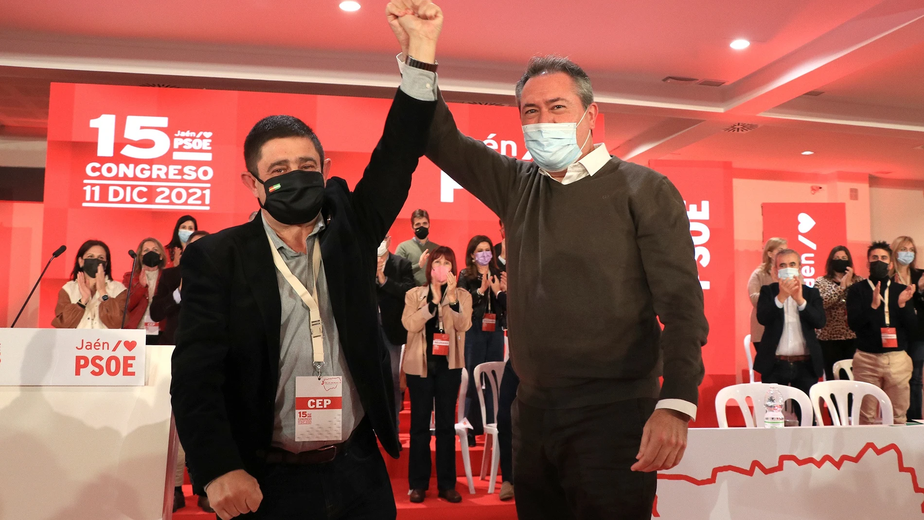 Juan Espadas y Francisco Reyes