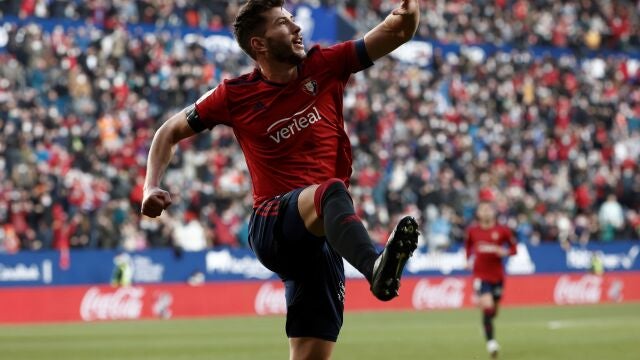 El defensa de Osasuna David García.- EFE/Jesús Diges