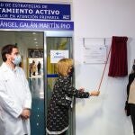La consejera de Sanidad, Verónica Casado, asiste al homenaje de la ''Unidad de estrategias de afrontamiento activo de dolor en Atención Primaria'' al doctor Miguel Ángel Galán