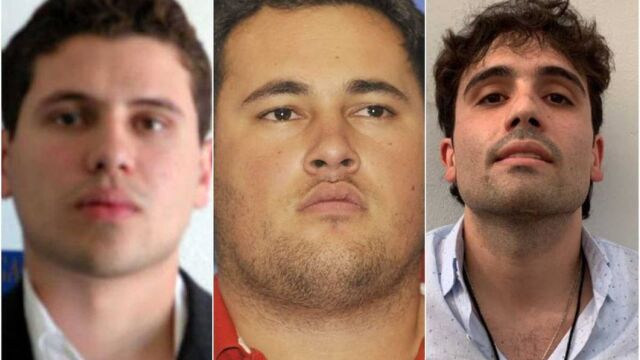 Jesus Alfredo Guzmán Salazar, Ovidio Guzmán Lopez e Ivan Archivaldo Guzmán, tres hijos del Chapo en la cúspide del cartel de Sinaloa