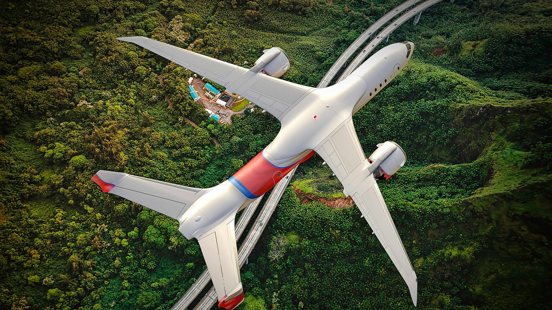 Aviones de cola en V para reducir las emisiones