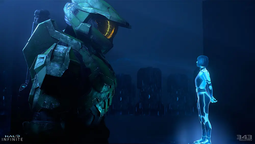 En sustitución de Cortana, Arma es la nueva IA que acompaña al protagonista.