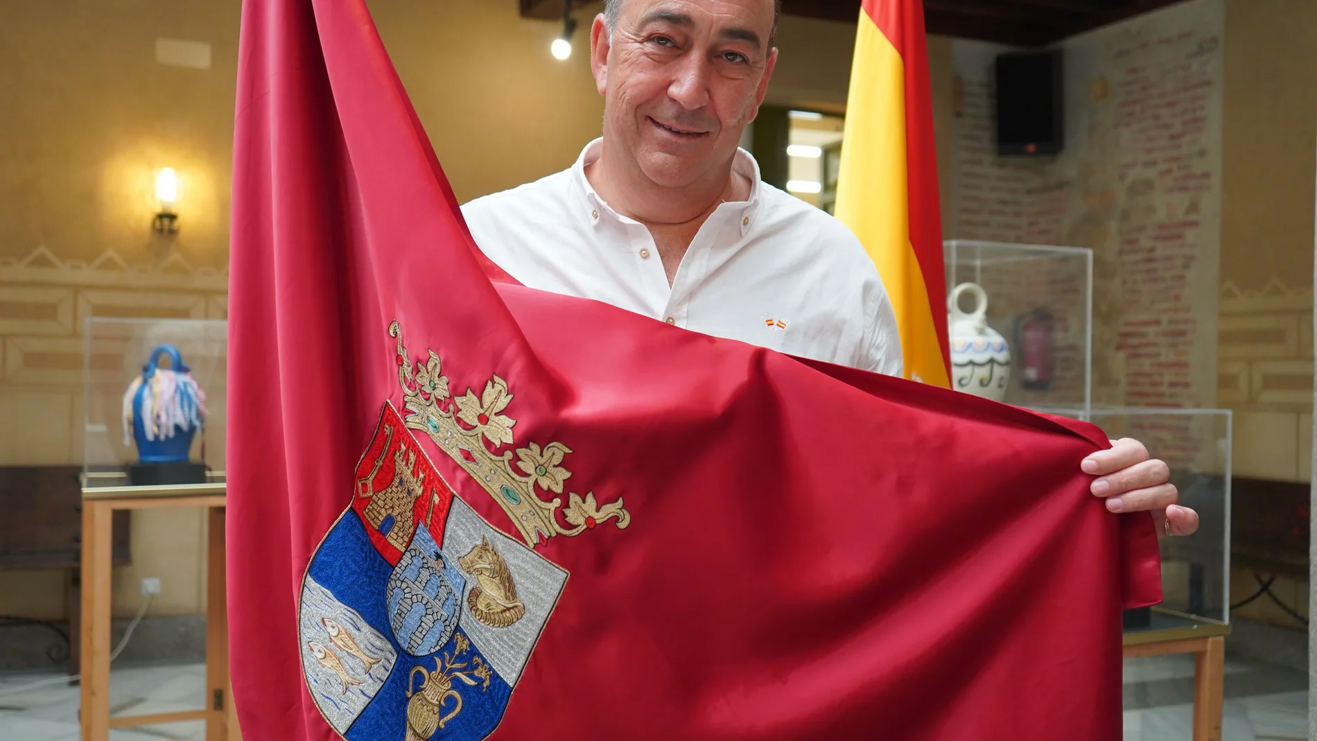 Miguel Ángel de Vicente, presidente de la diputación de Segovia.