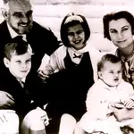 Imágenes de distintos momentos históricos de la familia monegasca