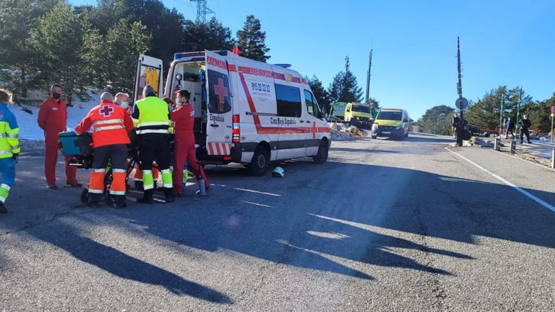 Imágenes del rescate en Peñalara