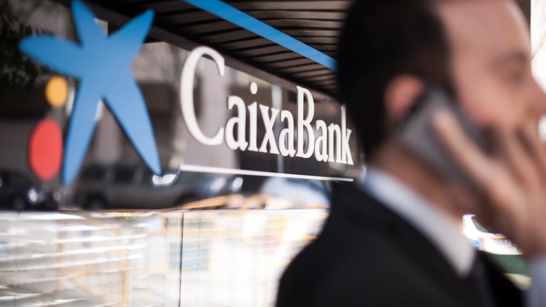 Una oficia de CaixaBank