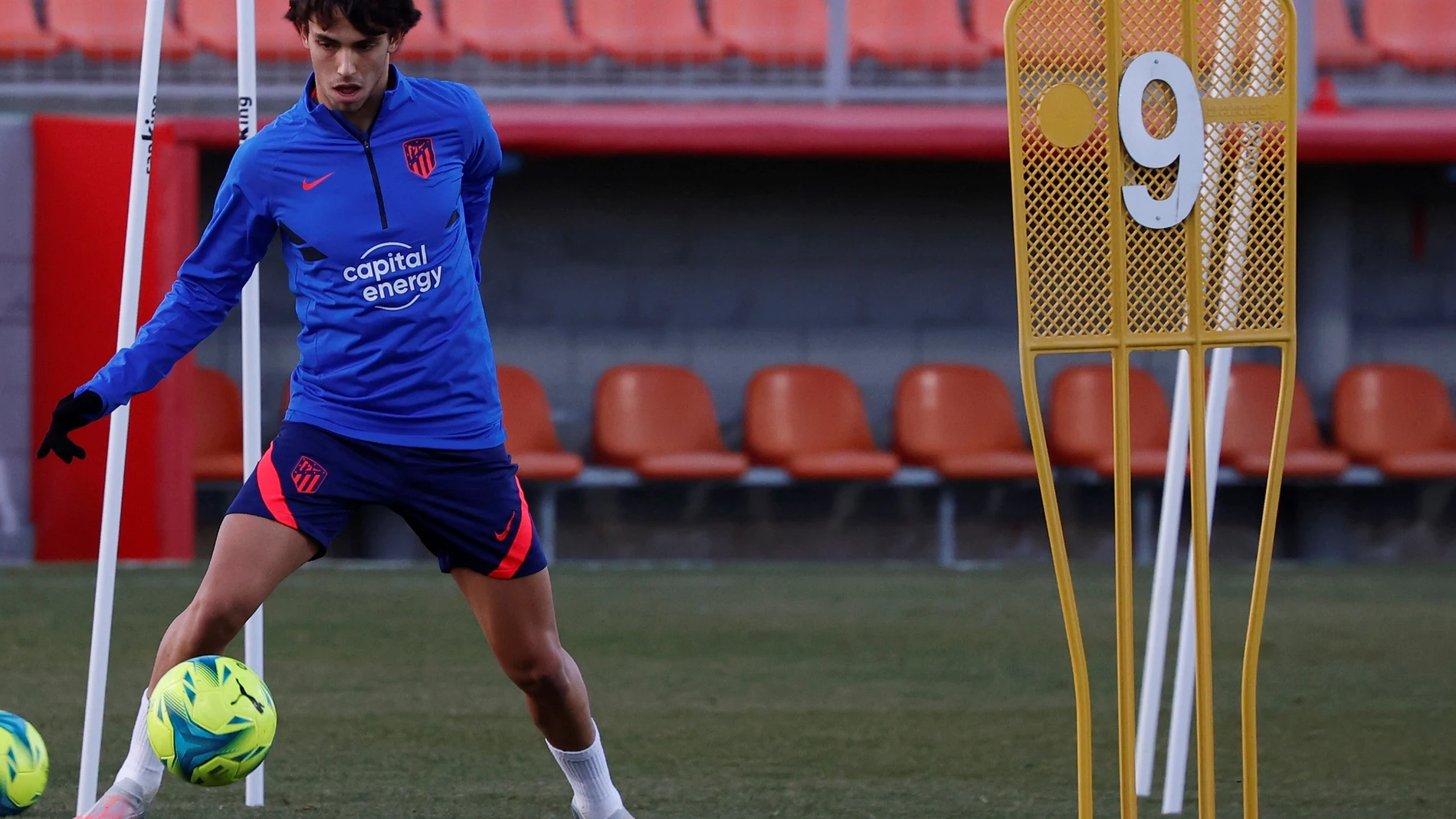 Joao Félix, en un entrenamiento