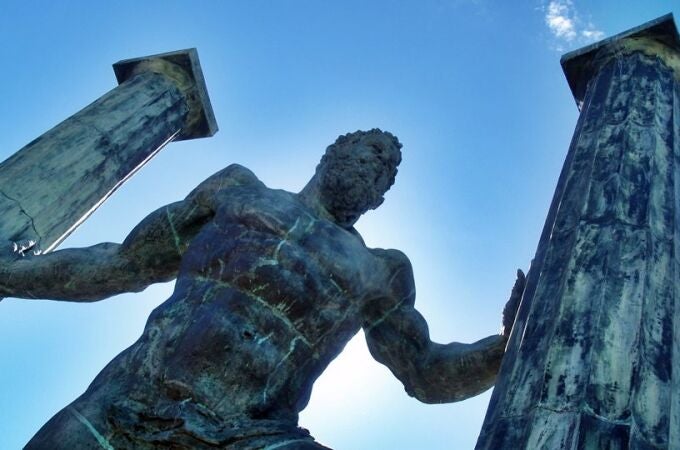 Las Columnas de Hércules fueron un elemento legendario de origen mitológico