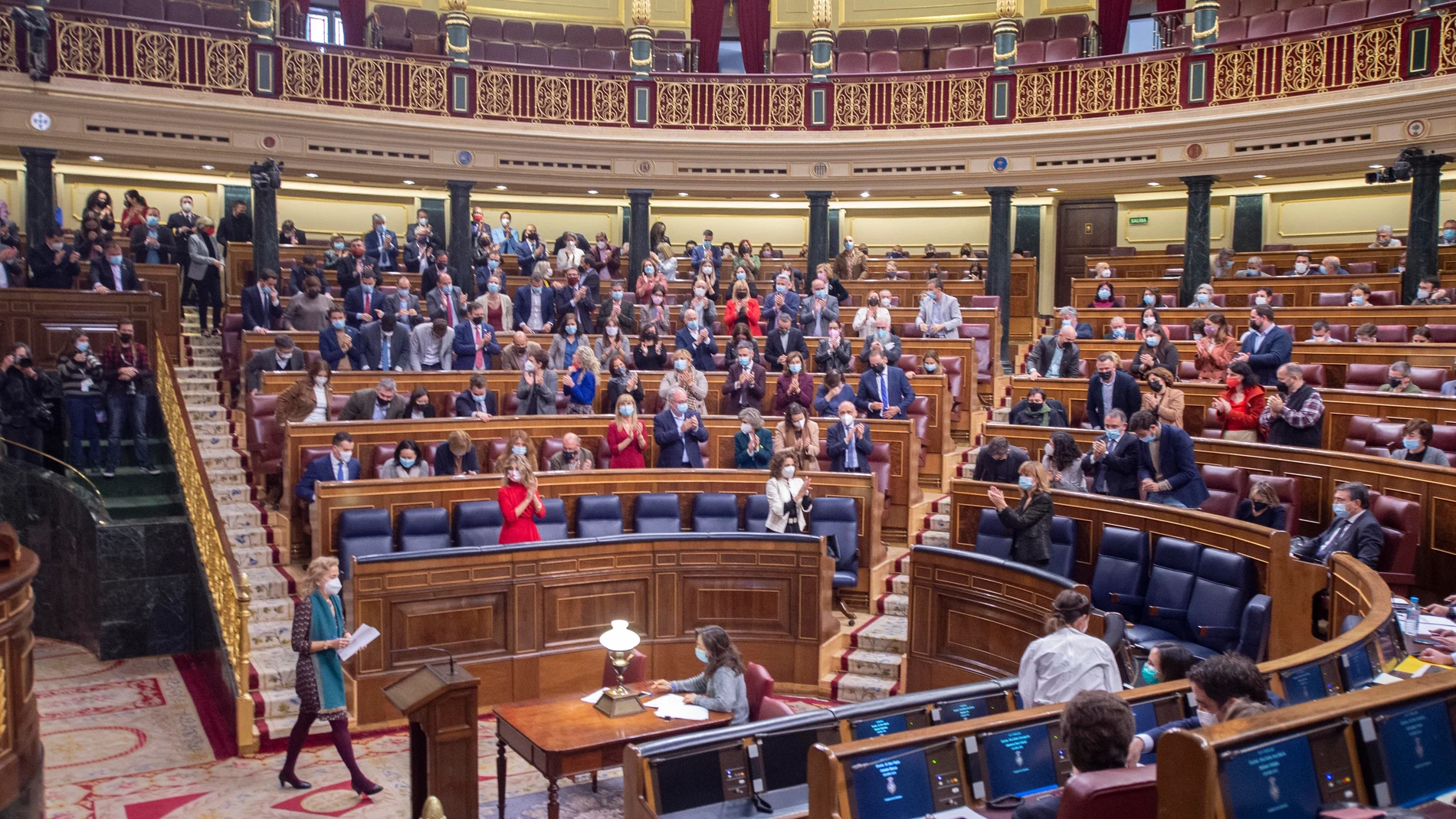 Sesión plenaria en el Congreso de los Diputados