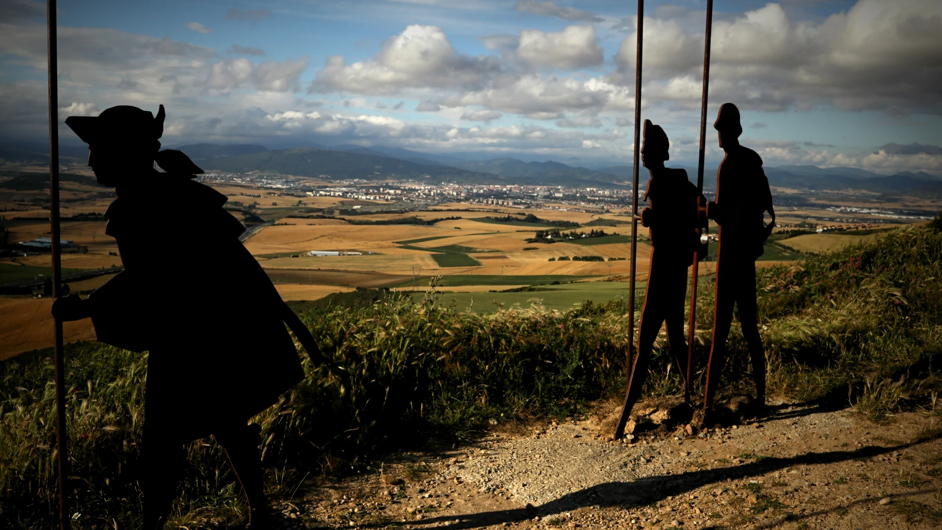 Un tramo del Camino Francés