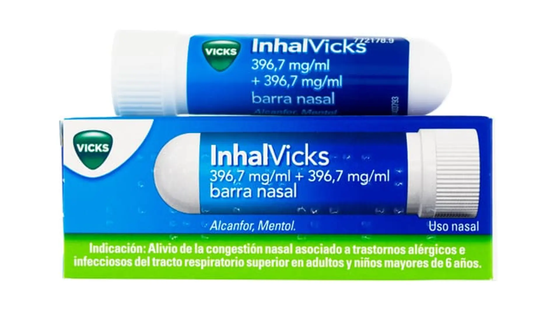  Inhalador descongestionante nasal New Choice : Salud y