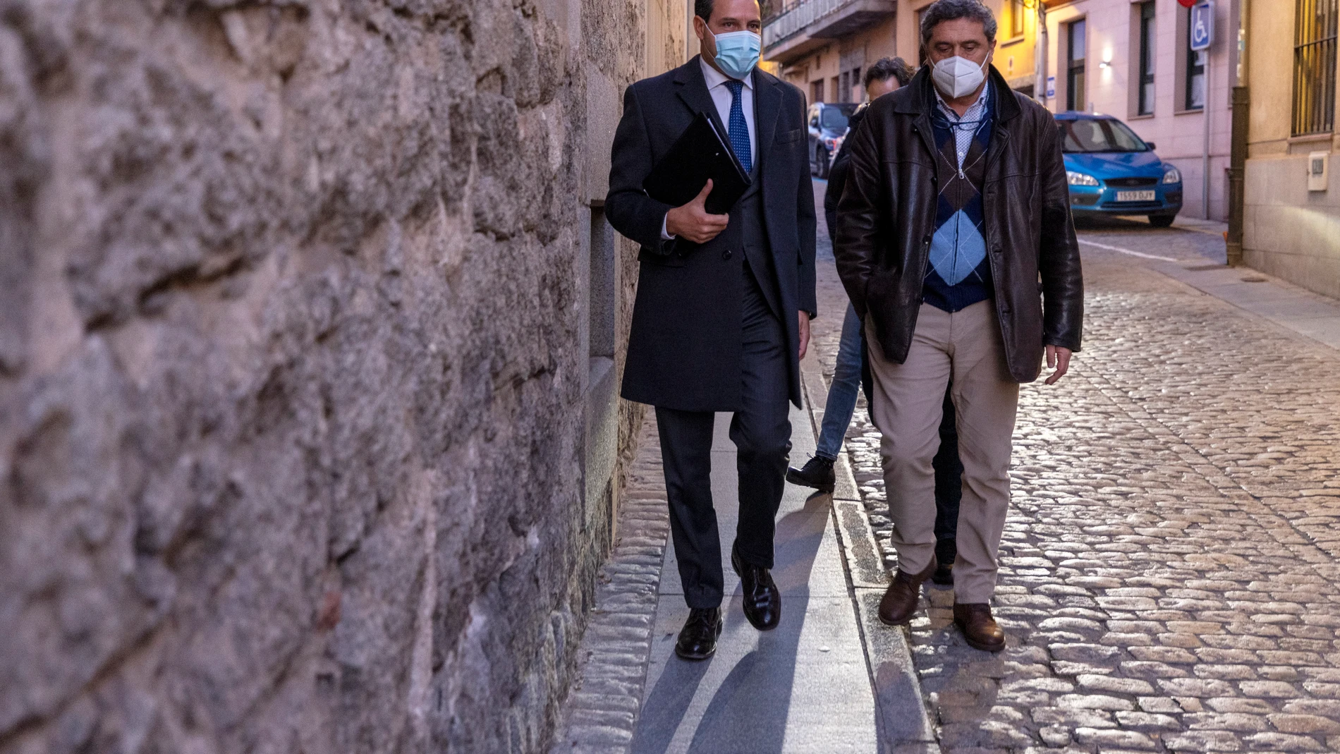 Reunión entre PP, Ciudadanos y Por Ávila para aprobar los Presupuestos de 2022