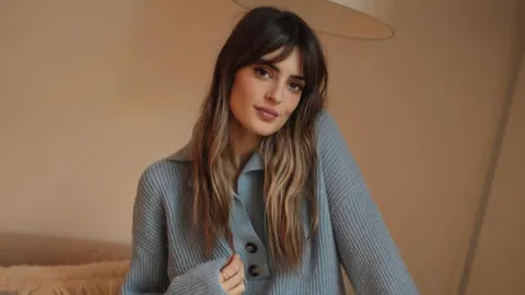 Susana Molina botas de pelo.