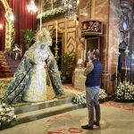 Imagen de archivo de Besamanos de la Macarena en Sevilla