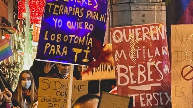 Manifestación en Sol