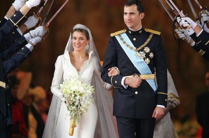 Boda entre Felipe VI y la reina Letizia