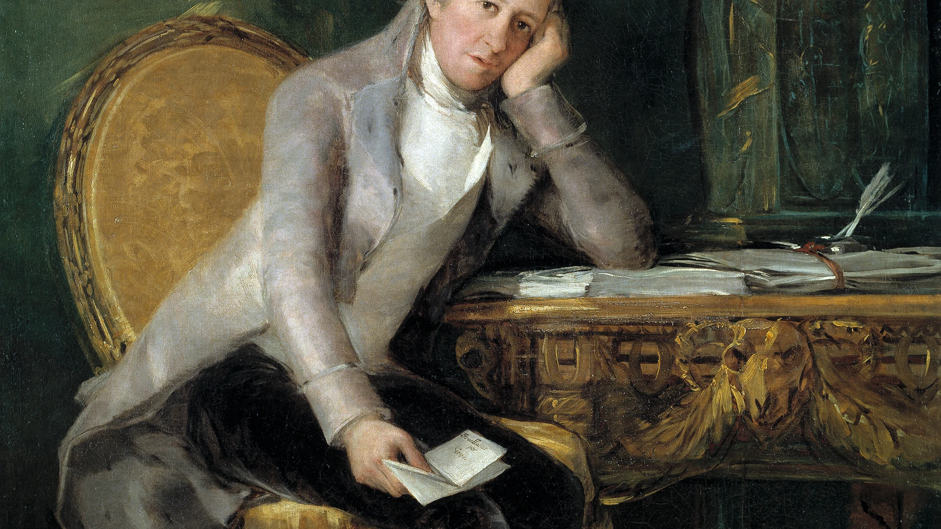Representante de la Ilustración en España, Gaspar Melchor de Jovellanos fue retratado por Goya en 1798