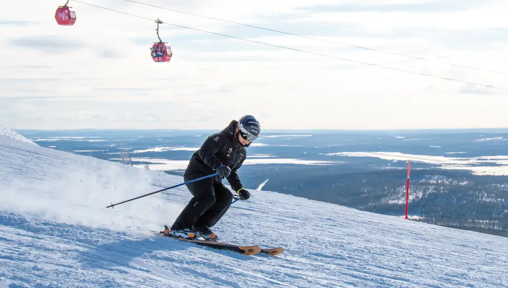 La temporada de esquí en Levi dura siete meses