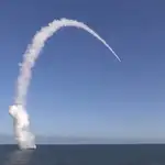 Lanzamiento de un misil de crucero Kalibr
