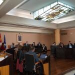 Pleno de la Diputación de Segovia en el que se ha aprobado el presupuesto para 2022