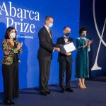 Jean-Laurent Casanova recibió el galardón «Abarca Prize» de manos de Felipe VI