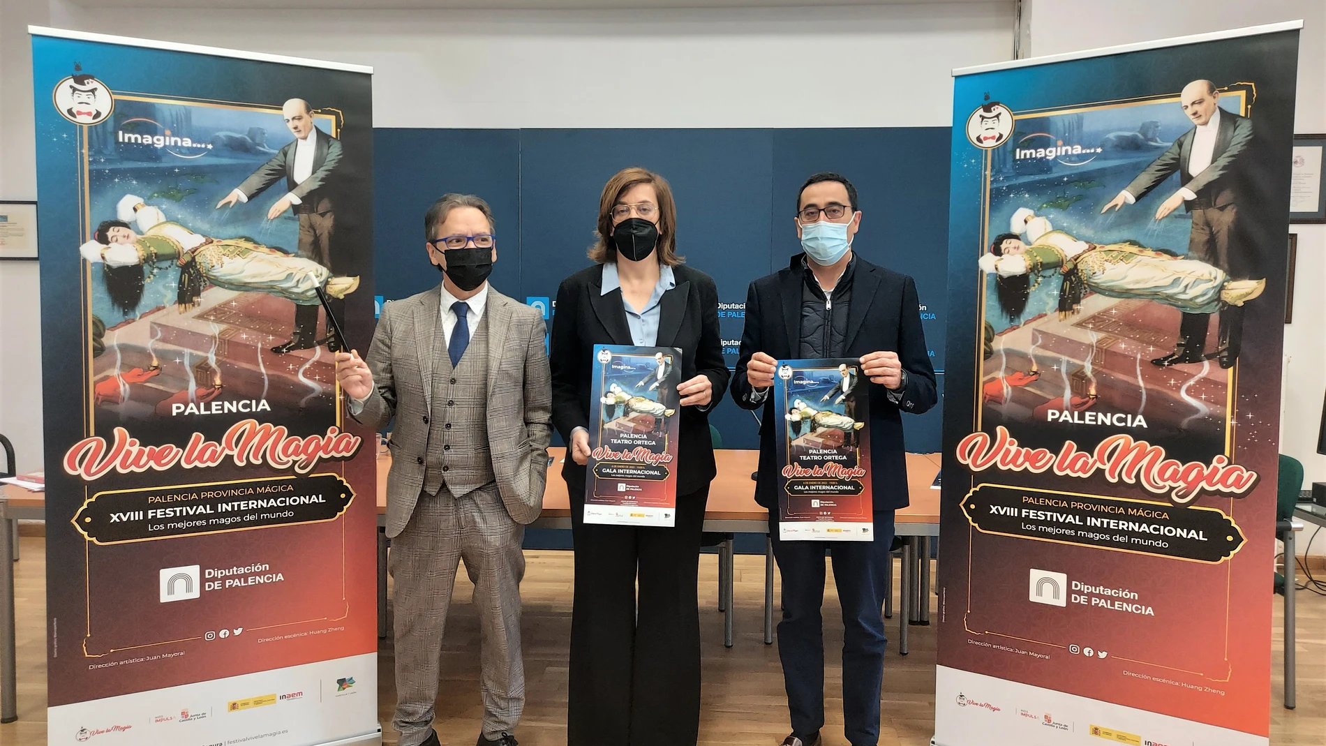 Presentación de la XVII gala Internacional de Magia de la Diputación de Palencia