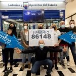 Algo de El Gordo también cayó en Las Palmas de Gran Canaria, Jinámar, en la administración del Centro Comercial El Mirador.