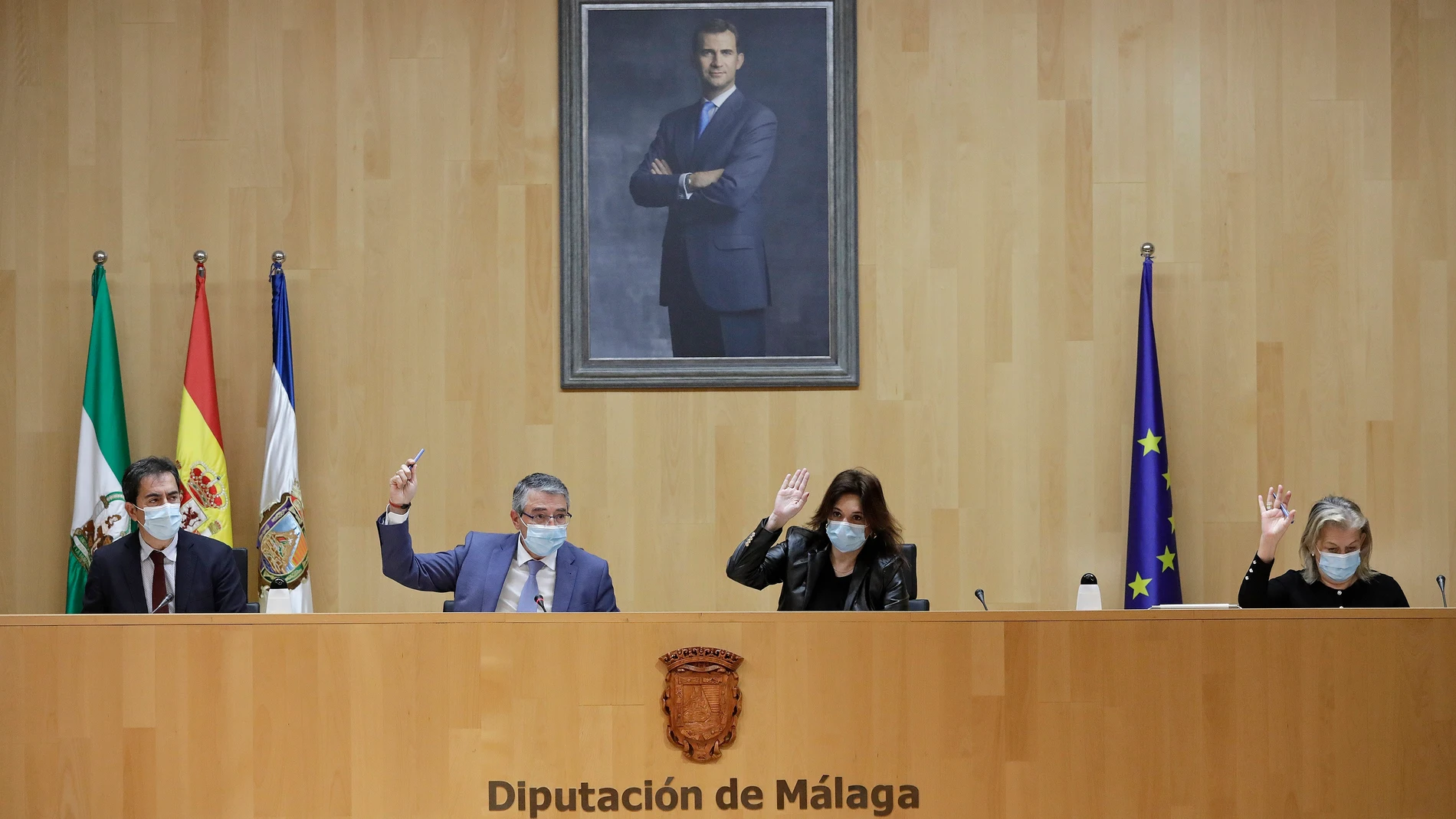 Pleno ordinario de la Diputación de Málaga. DIPUTACIÓN DE MÁLAGA