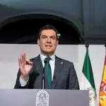 SEEl presidente de la Junta de Andalucía, Juanma Moreno. EFE/Junta de Andalucía