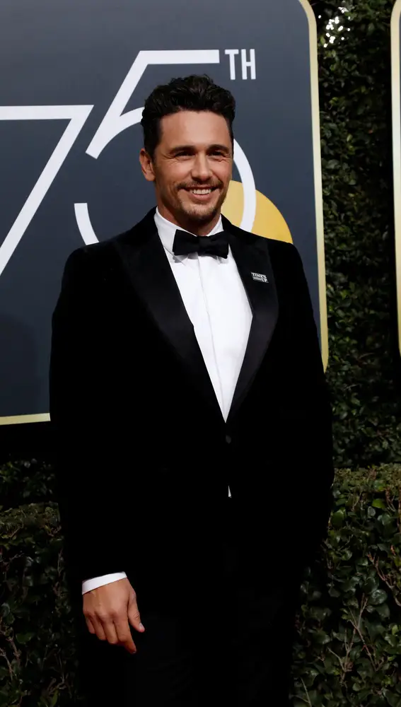 James Franco, en la gala de los Oscar de 2018, fecha en la que fue acusado. REUTERS/Mario Anzuoni/File Photo