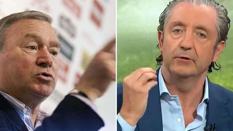 Javier Clemente y Josep Pedrerol.
