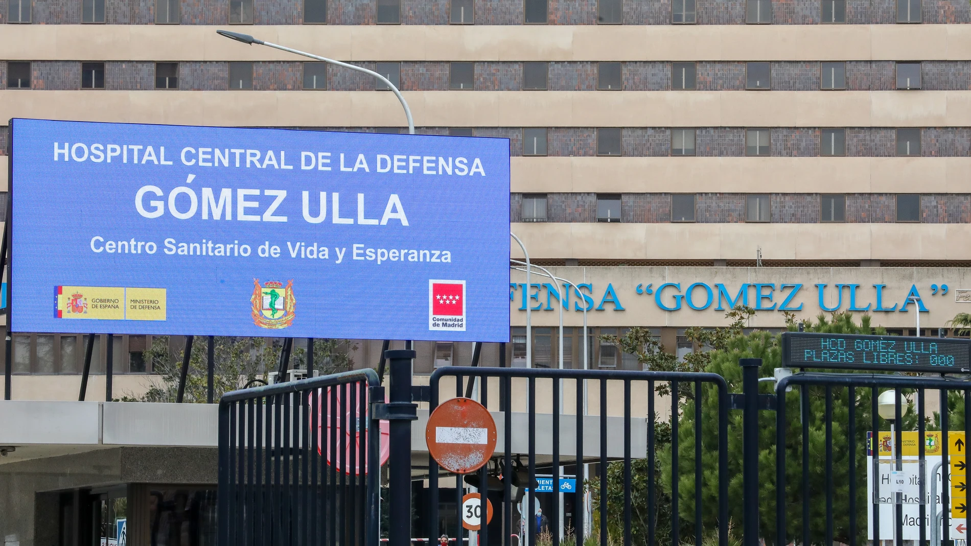 Edificio del Hospital Militar Gómez Ulla, en Madrid, uno de los centros participantes