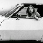 Joan Didion retratada por Julian Wasser en 1972