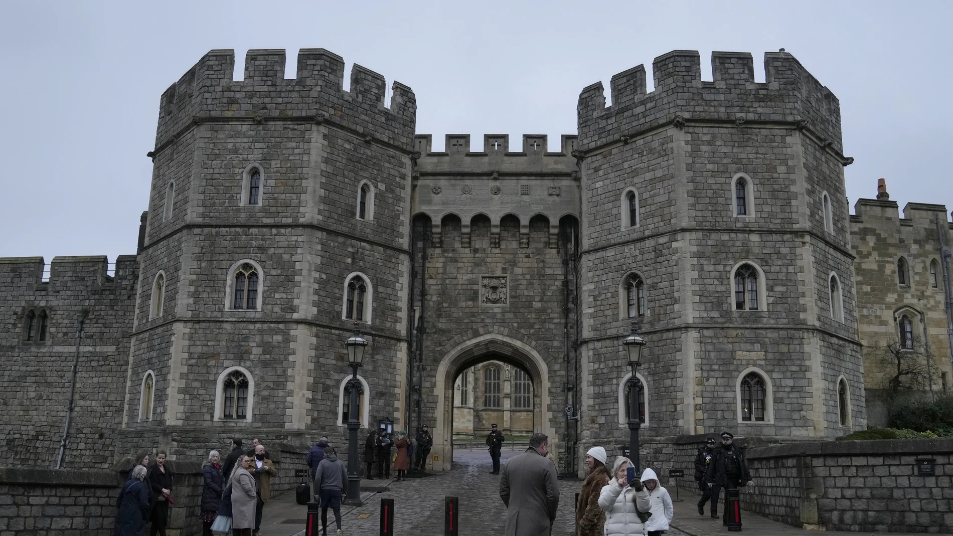 Fachada del castillo de Windsor