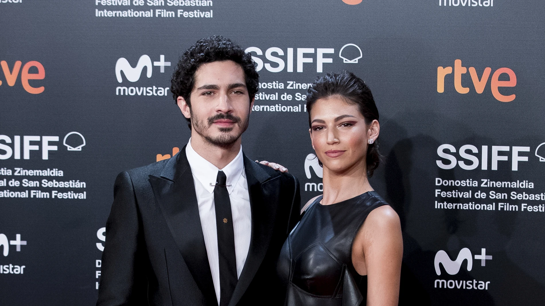 Actors Chino Darin and Ursula Corbero at the openning ceremony during the 66th San Sebastian Film Festival in San Sebastian, Spain, on Friday, 21 September, 2018.