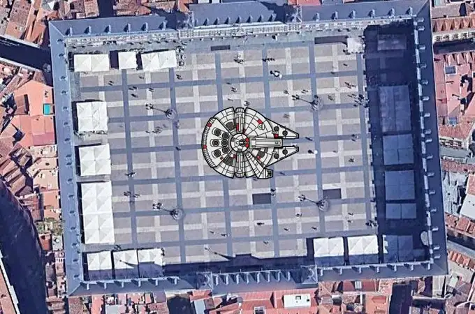 El Halcón Milenario podrías aparcarlo en la Plaza Mayor, pero tendrías problema con un Destructor Estelar: este es el tamaño de las grandes naves