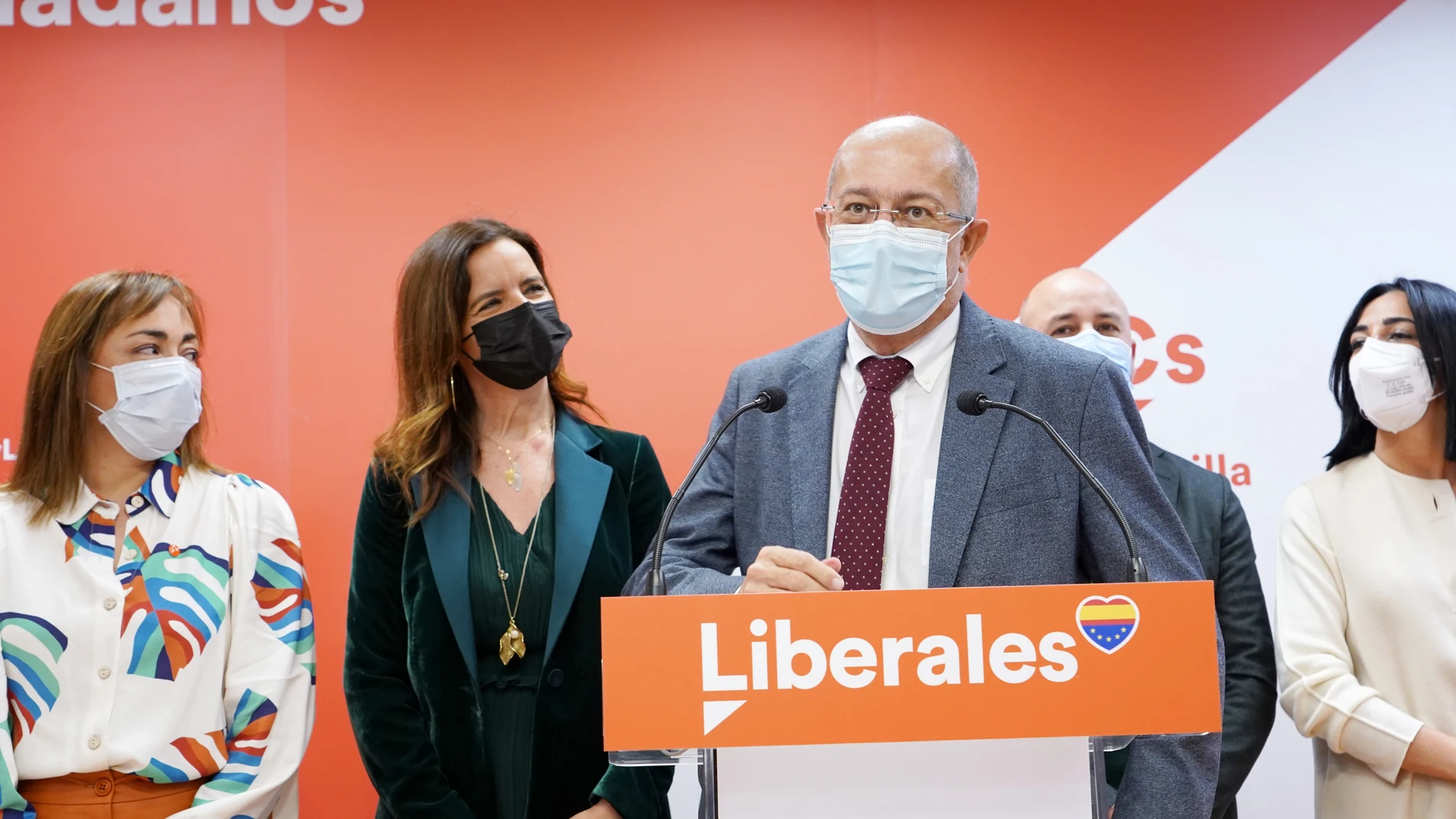 El candidato de Cs a la Presidencia de la Junta de Castilla y León, Francisco Igea