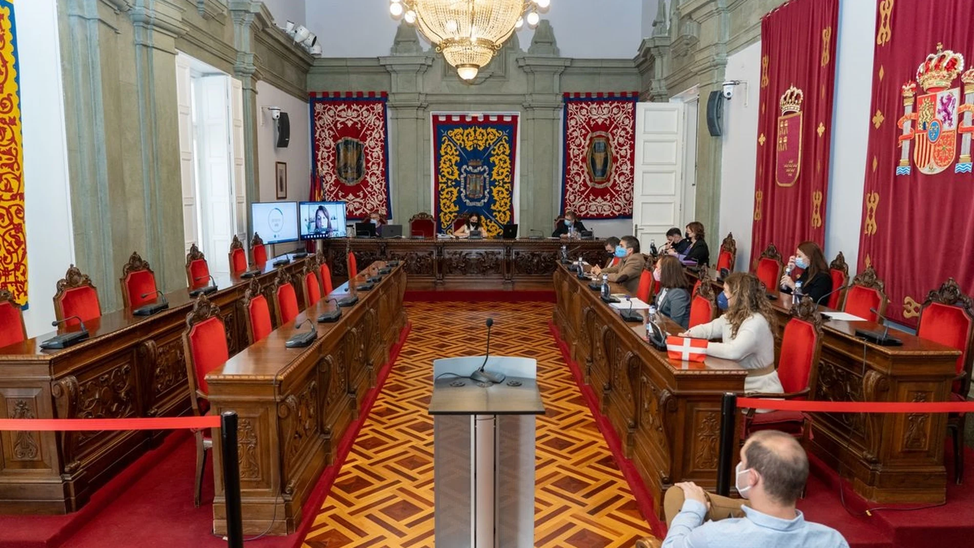 Pleno del Ayuntamiento de Cartagena