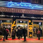 Aficionados al Cine acuden a la muestra palentina en una anterior edición