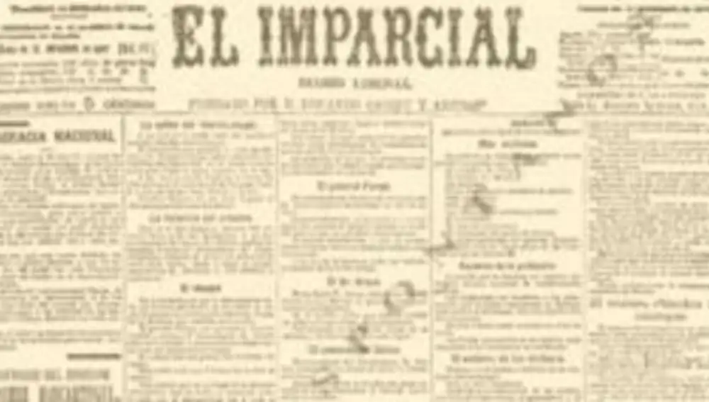 El periódico El Imparcial documenta la costumbre de comer uvas en Nochevieja