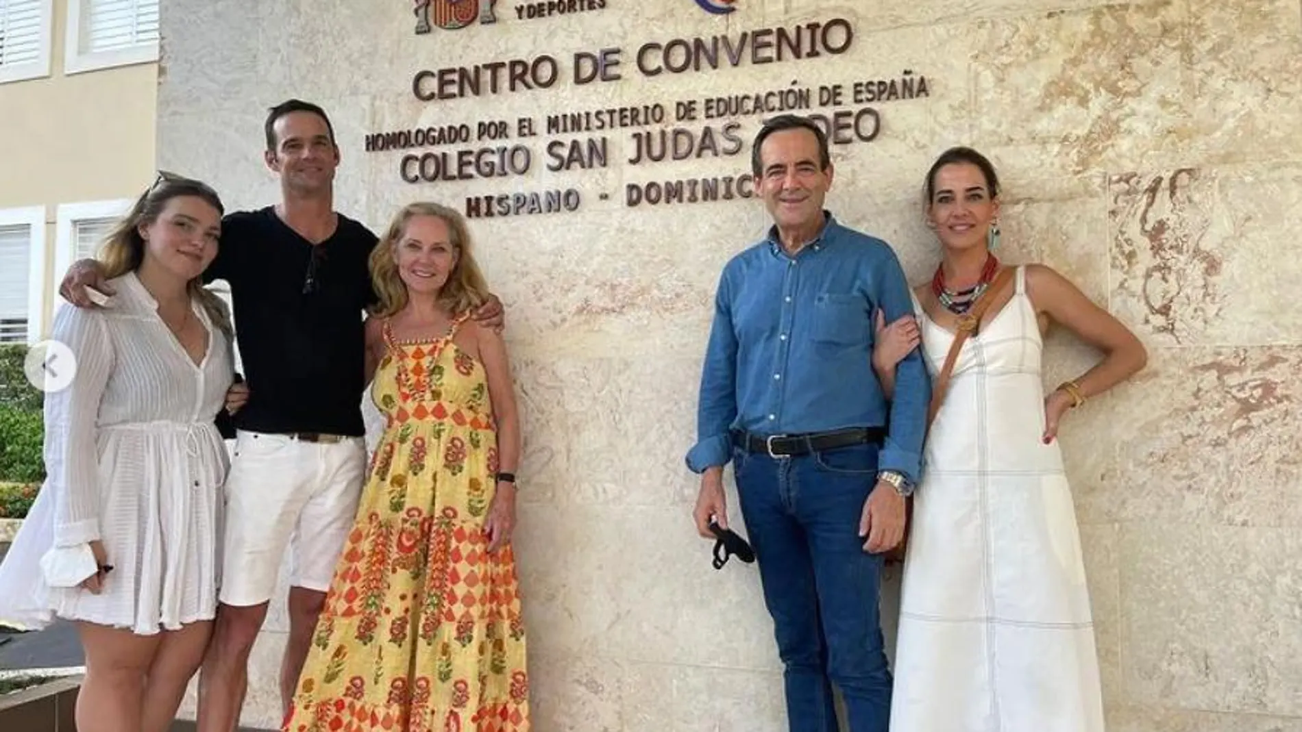 El clan Bono disfruta de unas vacaciones en República Dominicana