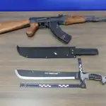 Armas intervenidas en una operación policial