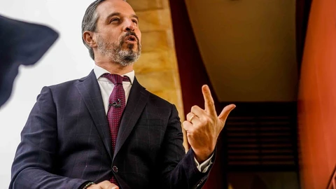 El consejero de Hacienda y Financiación Europea de la Junta de Andalucía, Juan Bravo. EDUARDO BRIONES/EUROPA PRESS