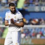 Benzema pide perdón tras una acción del Getafe - Real Madrid