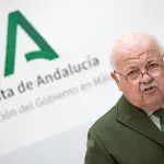 l Consejero de Salud y Familias de la Junta de Andalucía, Jesús Aguirre