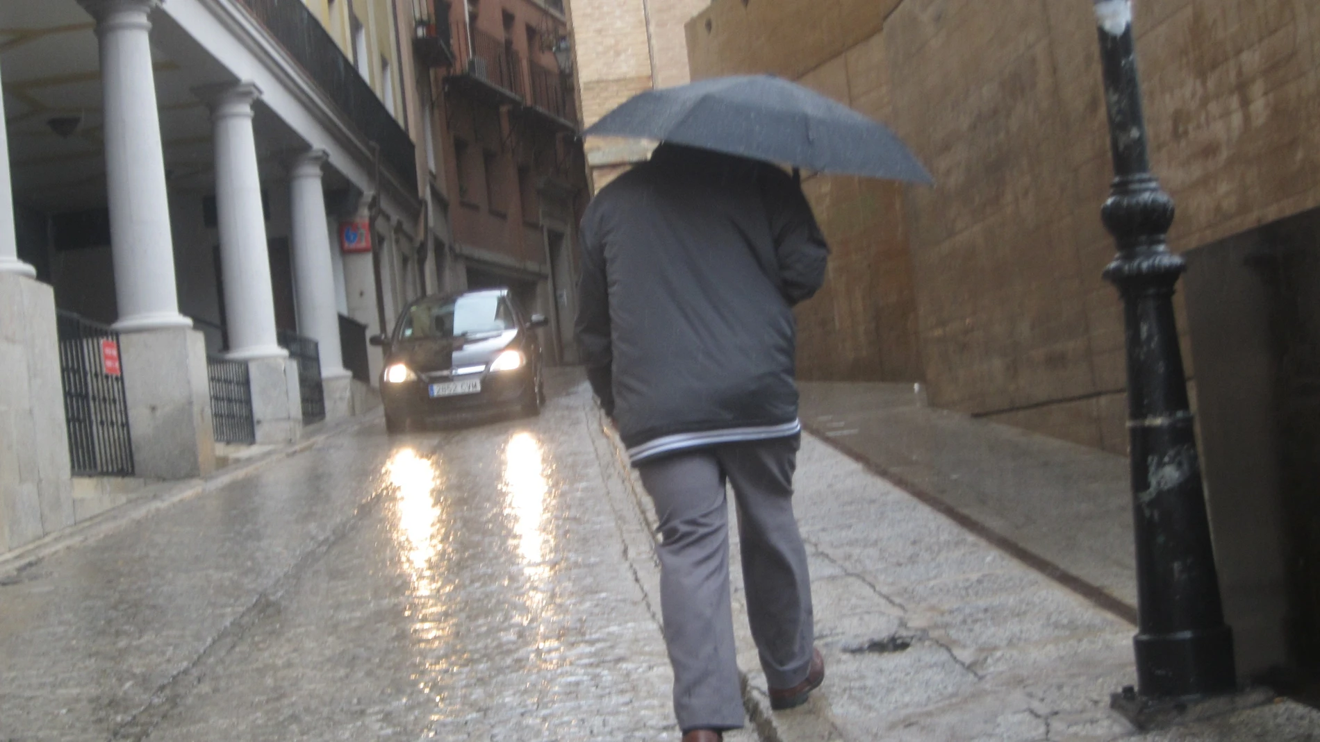 El jueves volverá el frío y la lluvia a Castilla y León