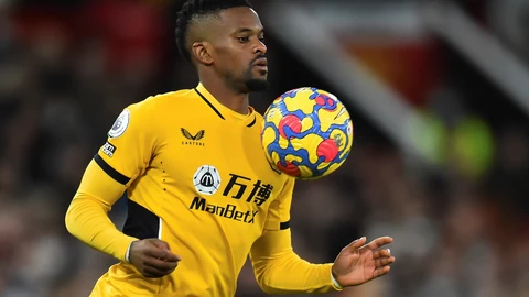 Nelson Semedo con el Wolverhampton.